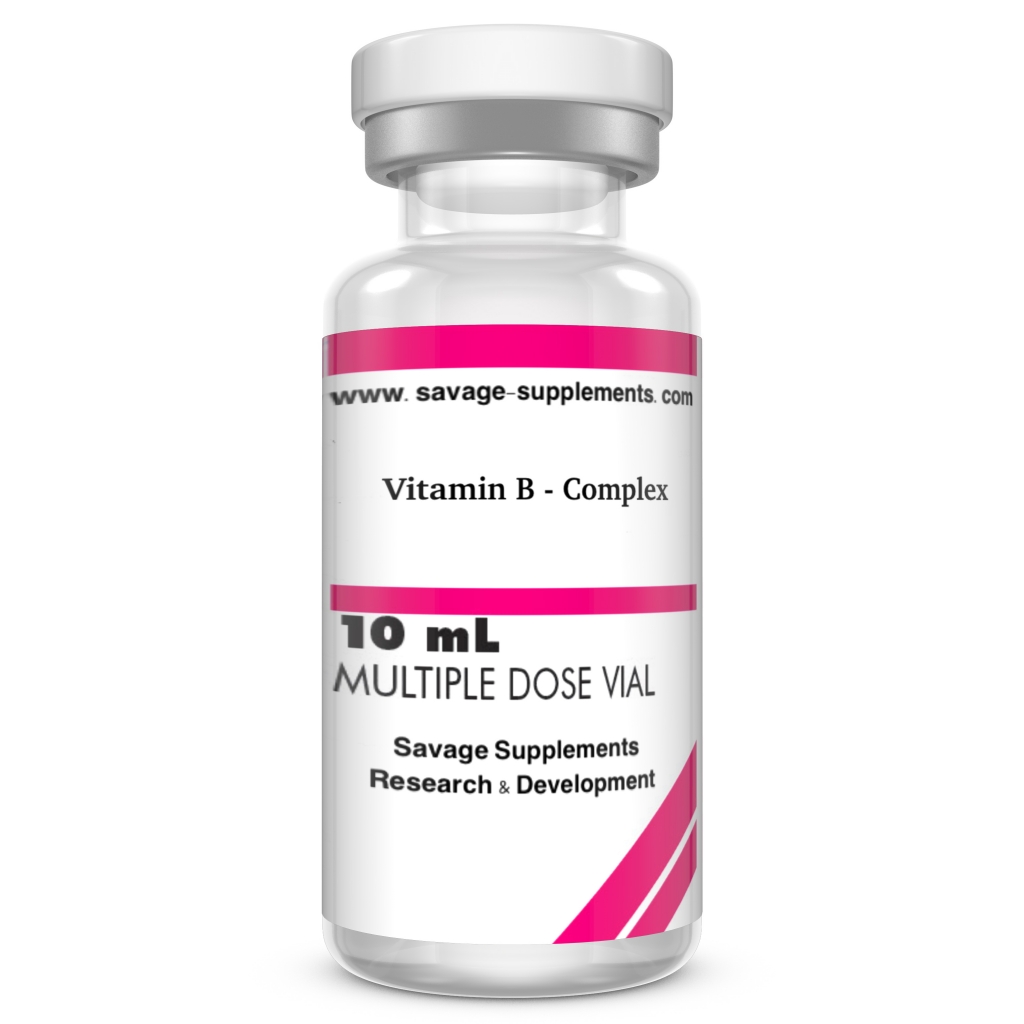 Vitamin B Complex 10ml Multidose Vial Savage Supplements 2969